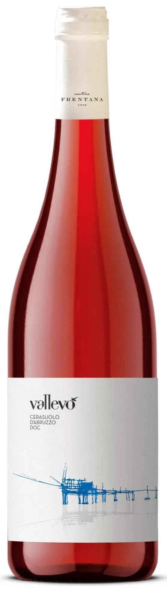Vin rose sec Cantina Frentana Vallevo Cerasuolo D'Abruzzo, Montepulciano, 0.75 l