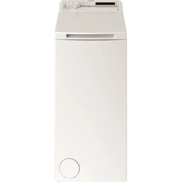 Masina de spalat cu incarcare superioara Whirlpool NTDLR6040SPLN, 1000 rpm, 6 kg, Alb