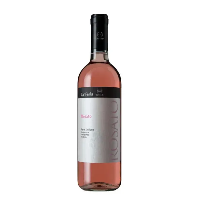 Vin rose sec Canicatti La Ferla Rosato, Nero d'Avola si Nerello Mascalese, 0.75 l