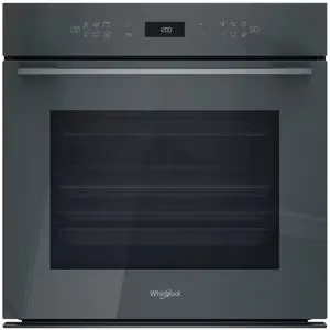 Cuptor incorporabil WHIRLPOOL WOI78HT1SSGA, Electric, Autocuratare hidrolitica, 73 l, Clasa A+, 6th Sense, gri lucios