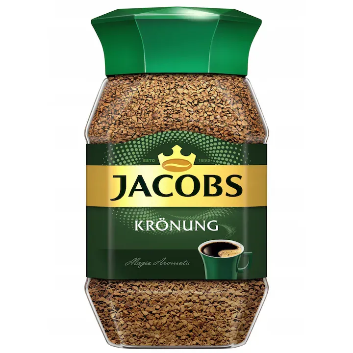 Cafea solubila Jacobs Kronung, instant, 200g