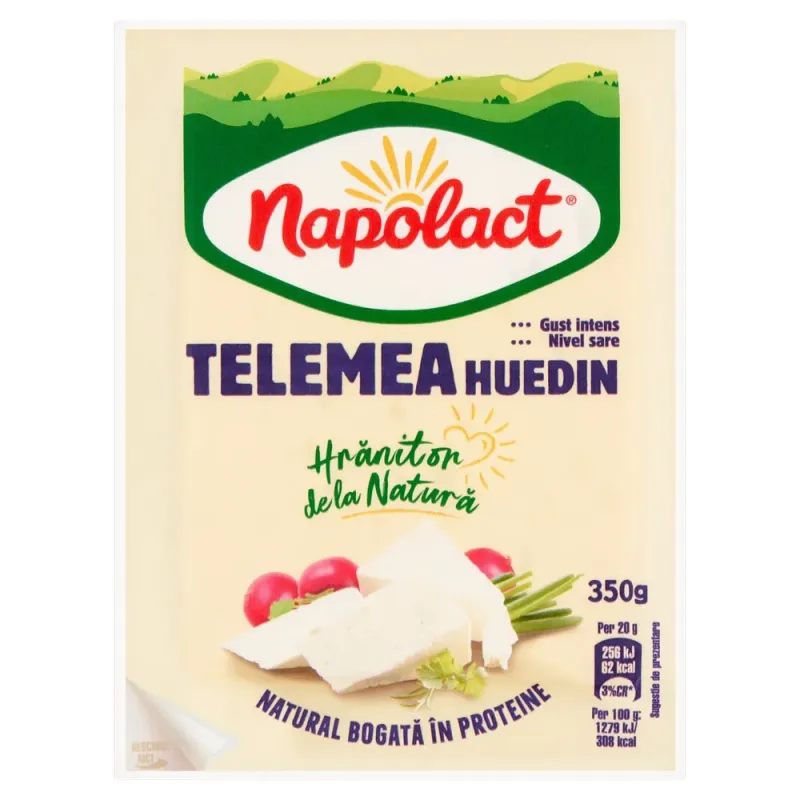 Telemea de vaca Huedin Napolact, 350 g