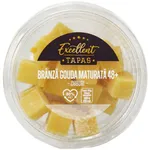 Branza Gouda maturata 48+, cuburi 120g