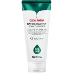 Spuma de curatare a fetei calmanta cu centella asiatica Farmstay Cica Farm, 180 ml