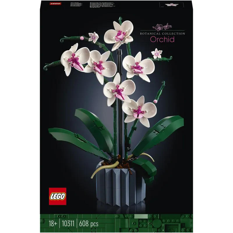 LEGO Icons Creator Expert - Orhidee 10311, 608 piese