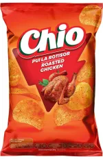 Chipsuri cu pui la rotisor Chio, 125 g