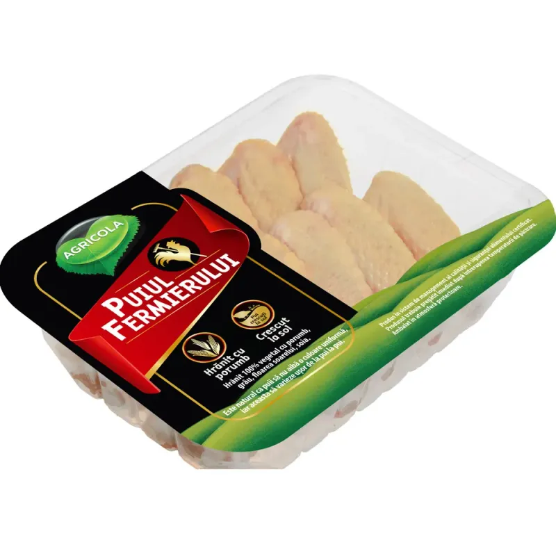 Aripi de pui Puiul Fermierului Agricola, caserola, +/- 700 g