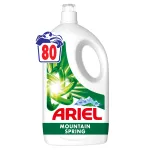 Detergent de rufe lichid Ariel Mountain Spring, 80 Spalari, 3.6 L