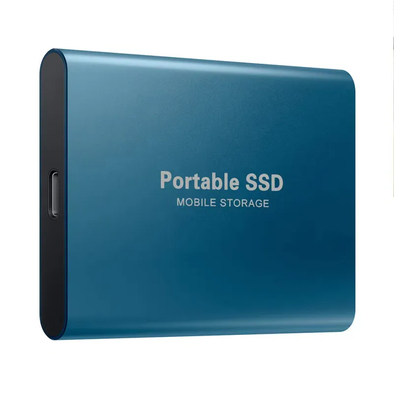 SSD extern, TOIITKQ, 2TB, interfata USB 3.1 tip C, Albastru