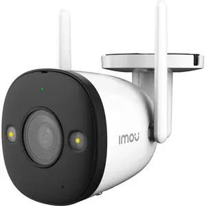 Camera IP Wireless IMOU Bullet 2E, 1620p, 5Mp, IR, Night Vision, Alb