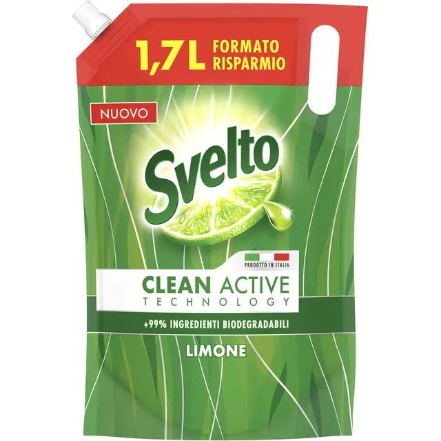 Rezerva detergent de vase cu lamaie Svelto, 1.7 l