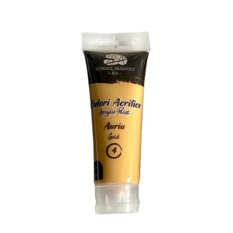 Culori Acrilice Premium Sf Art, 75ml, auriu
