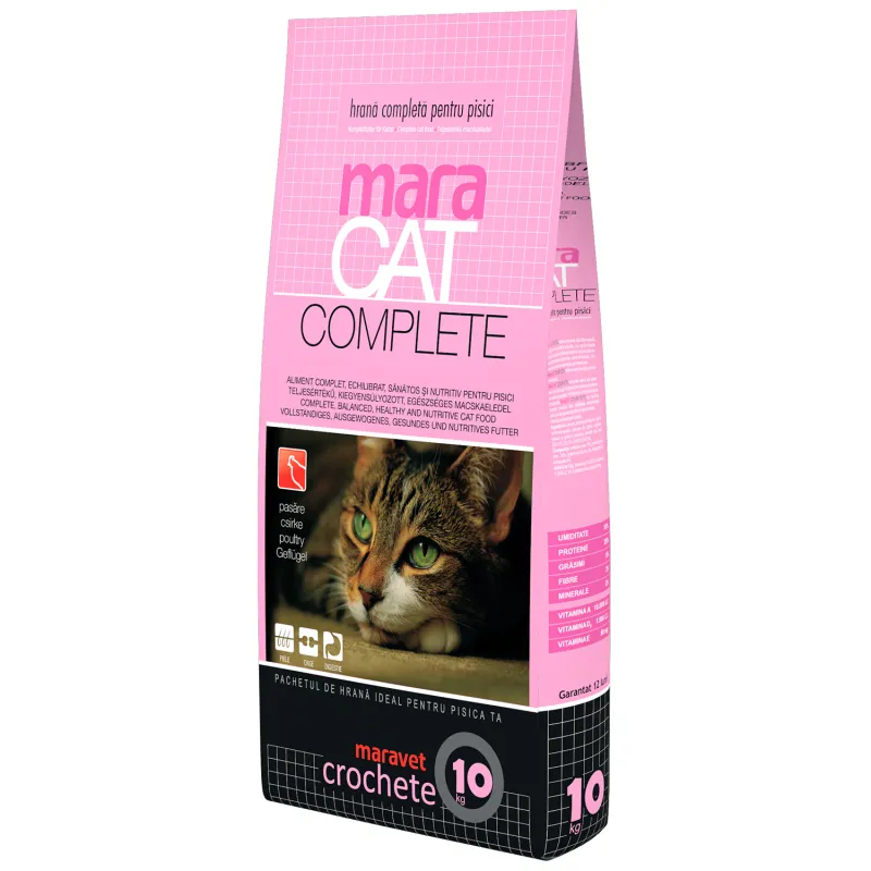 Hrana uscata pentru pisici Mara Cat, 10 Kg