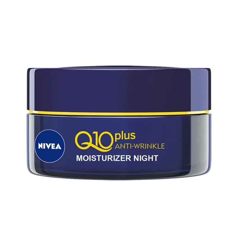 Crema de noapte anti-rid Nivea Q10 Plus, 50ml