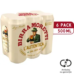 Bere blonda 6x0.5L