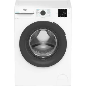 Masina de spalat rufe Beko BM3WFSU39413W, 9 kg, 1400 RPM, Clasa A, ProSmart Inverter, SteamCure, AddXtra, WaterMode, ColdWash, Alb