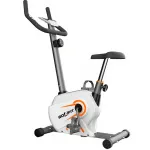 Bicicleta Magnetica Fitness GO4FIT®, Model GF100, Volanta 3 kg, 8 Niveluri Intensitate, Greutate Maxima 130 kg, Rezistenta Magnetica Ajustabila, Monitorizare: Distanta, Viteza, Calorii, Timp