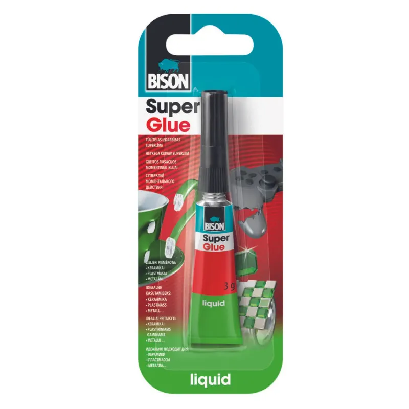 Adeziv Super Glue Bison 2ml