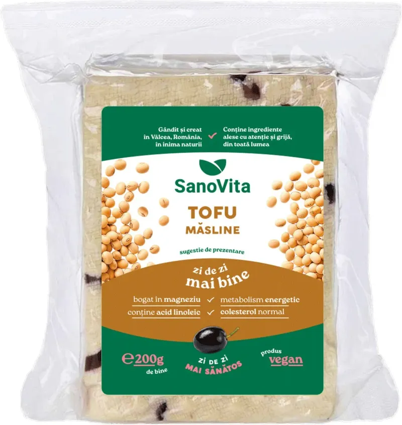 Tofu cu masline SanoVita, 200 g