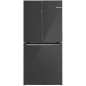 Side by Side BOSCH KMC85LEEA, No Frost, 547 l, H 189.5 cm, Clasa E, sticla gri
