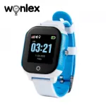 Ceas Smartwatch Pentru Copii Wonlex GW700S cu Functie Telefon Localizare GPS SIM GRATUIT Pedometru SOS IP54 &ndash Albastru