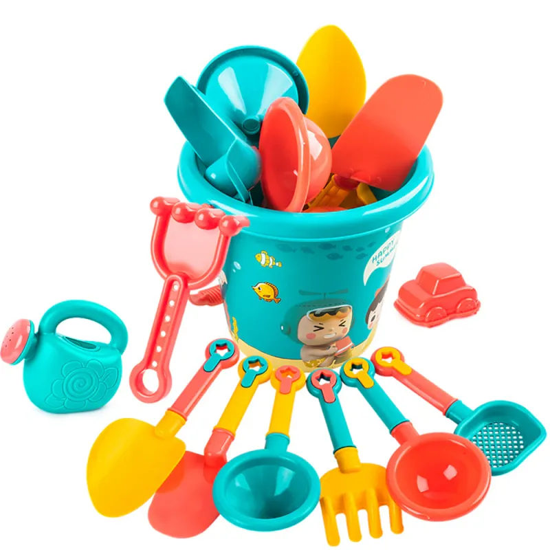 Set jucarii nisip, Ronyes®, 18 buc, 3 ani+, Multicolor