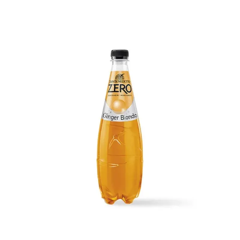 Bautura racoritoare carbogazoasa cu aroma de ghimbir San Benedetto Zero, 0.75 l