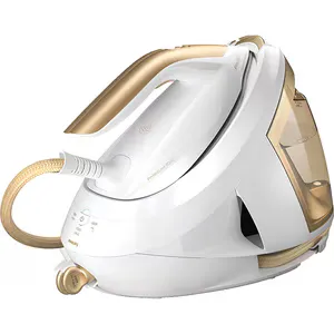 Statie de calcat PHILIPS PerfectCare Seria 8000 PSG8040/60, 2700W, 600g/min, 1.8l, talpa SteamGlide Elite, alb-auriu