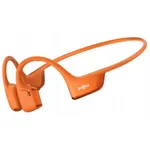 Casti wireless Shokz OpenRun Pro 2, impermeabile, design deschis, portocalii
