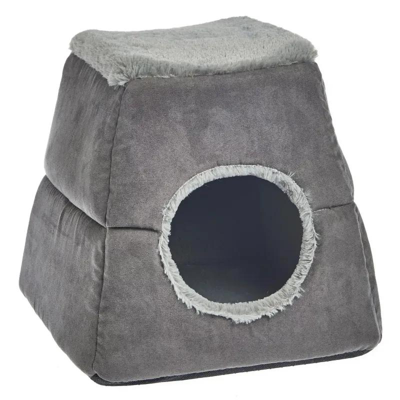 Culcus pentru pisici Auchan 2 in 1, 30 cm