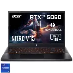 Gaming Acer Nitro V 15 ANV15-52-953S cu procesor Intel® Core™ i9-13900H pana la 5.4GHZ, 15.6" Full HD, IPS, 165Hz, 32GB DDR4, 1TB SSD, NVIDIA® GeForce RTX™ 5060, No OS, Black