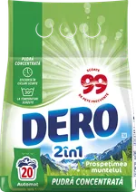 Detergent automat Dero 2in1 Prospetimea Muntelui, 20 spalari, 1.5 kg