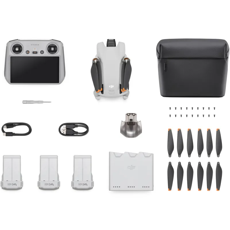 Drona DJI Mini 3 Fly More Combo + Smart Controller