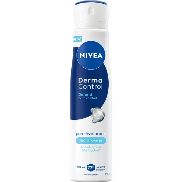 Deodorant spray Nivea Derma Control Defend, 250 ml
