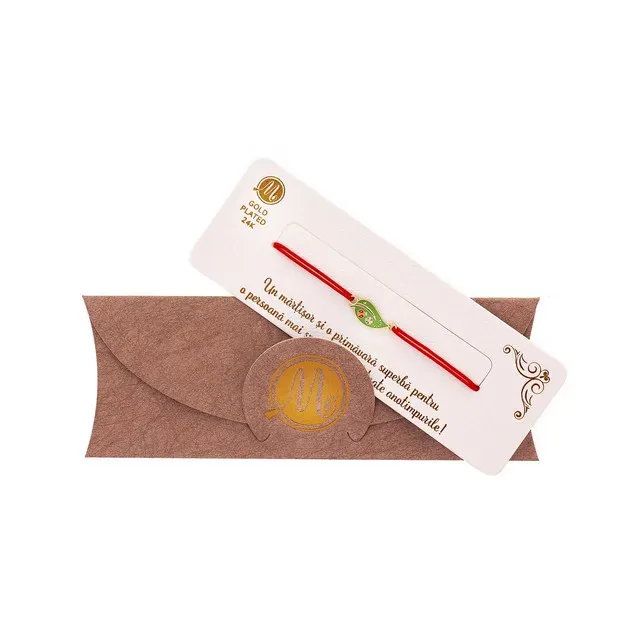 Martisor bratara gold plated Iris, diverse modele