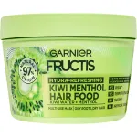 Masca hidratanta cu kiwi si mentol Garnier Fructis Hydra-Refreshing, 390 ml