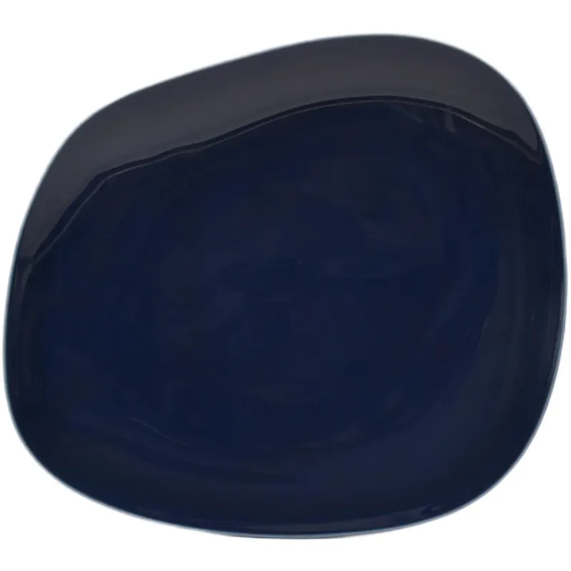 Farfurie intinsa Apulum, portelan, 26.5 cm, cobalt