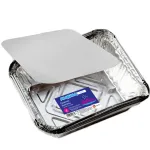 Set caserole de unica folosinta Alabala, 4 bucati, aluminiu