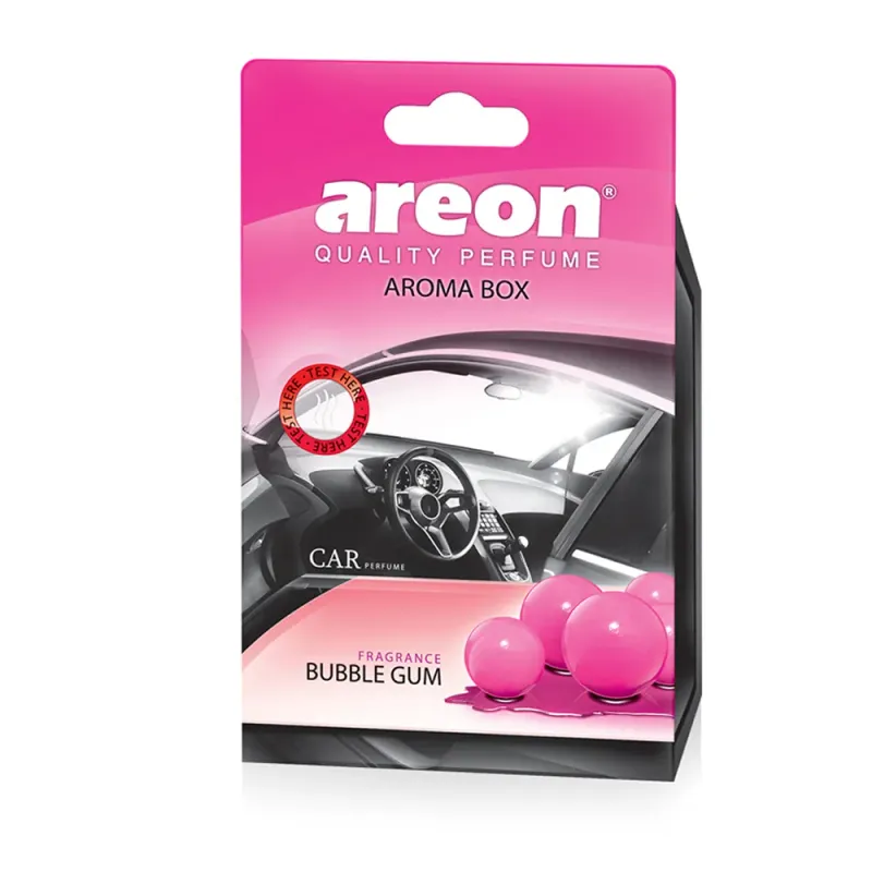 Odorizant auto Areon Aroma box Bubble Gum