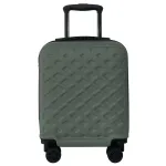 Troler cu 8 roti Carrefour Napoli, ABS, 45x32x20 cm, Verde
