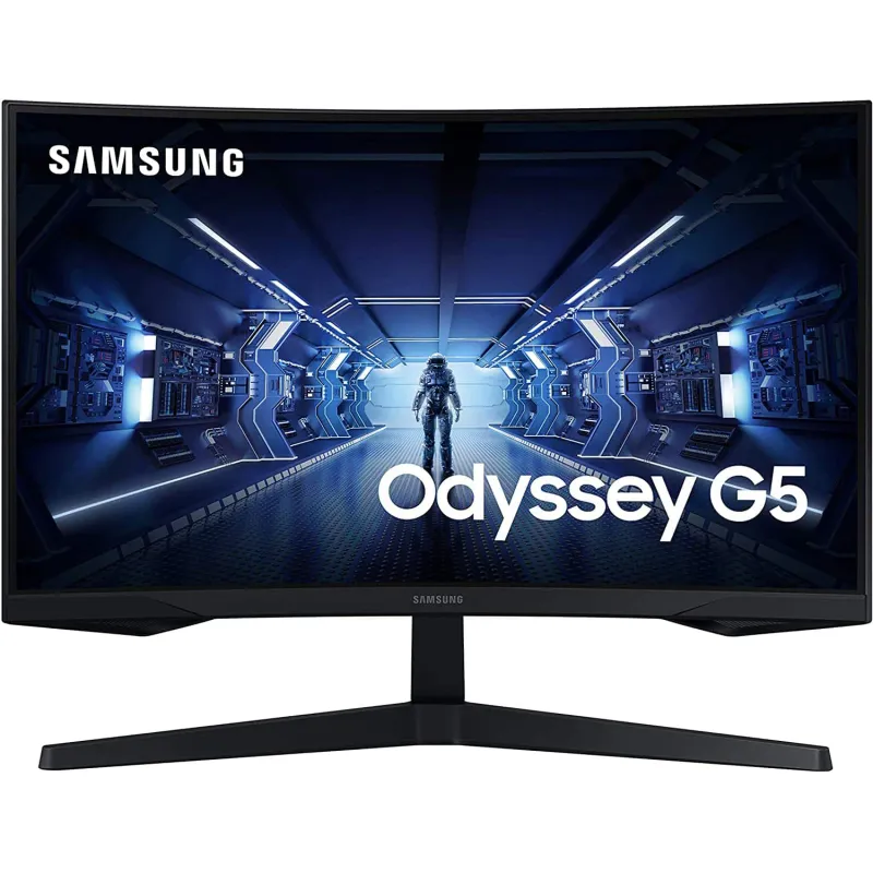 Monitor Curbat Gaming LED VA Samsung 27", WQHD, DisplayPort, 1ms, 144Hz, FreeSync, Negru, LC27G55TQWRXEN