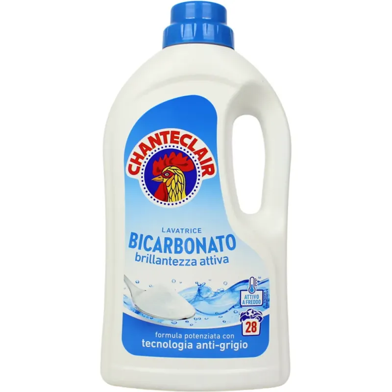 Detergent lichid pentru rufe cu bicarbonat Chanteclair, 28 spalari, 1.26 l