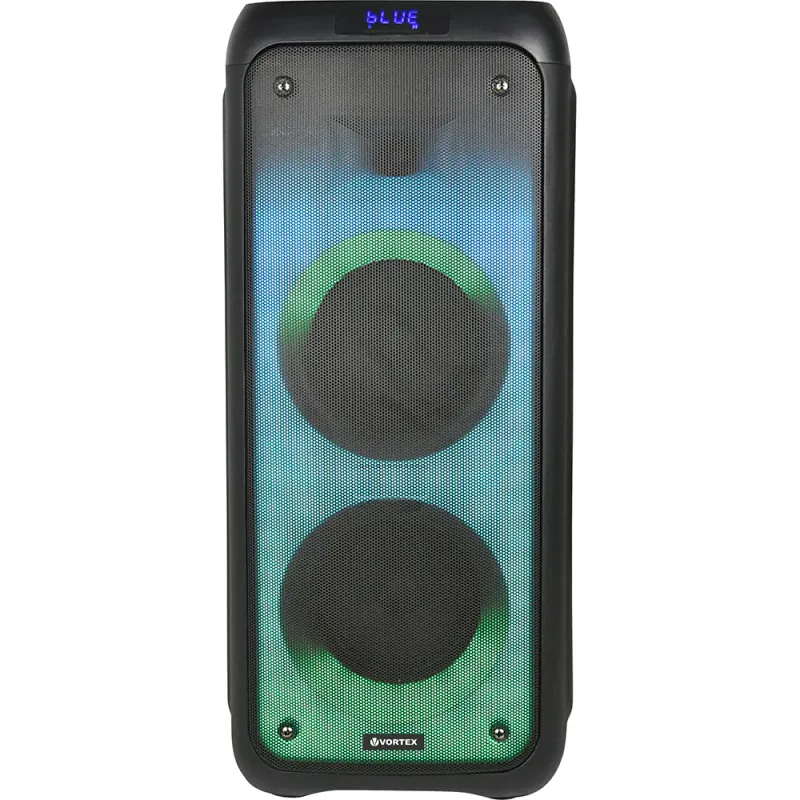 Boxa portabila VORTEX VO2620, 30W RMS, Bluetooth, Radio FM, negru