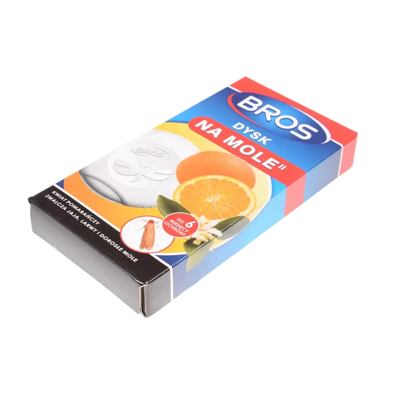 Disc anti molii Bros, floare de portocal
