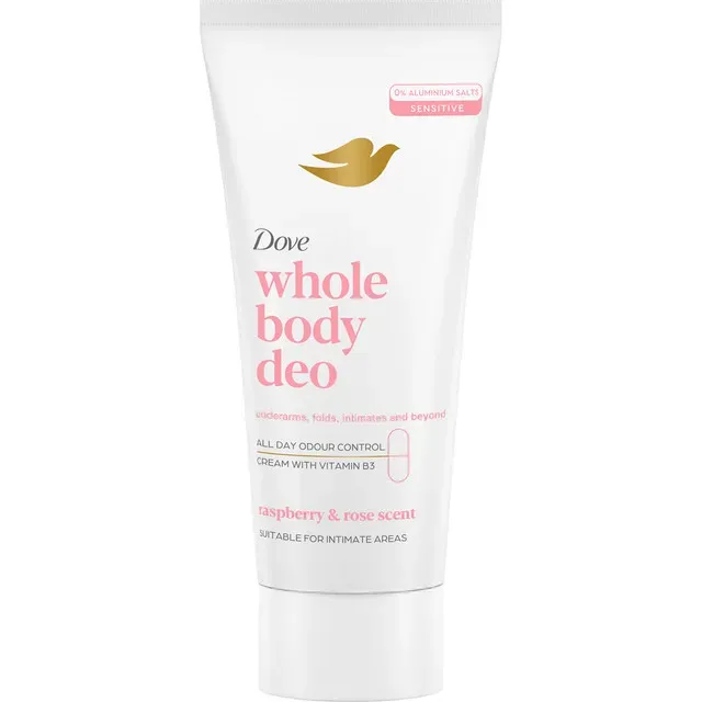 Deodorant crema Dove Raspberry & Rose, 75 ml