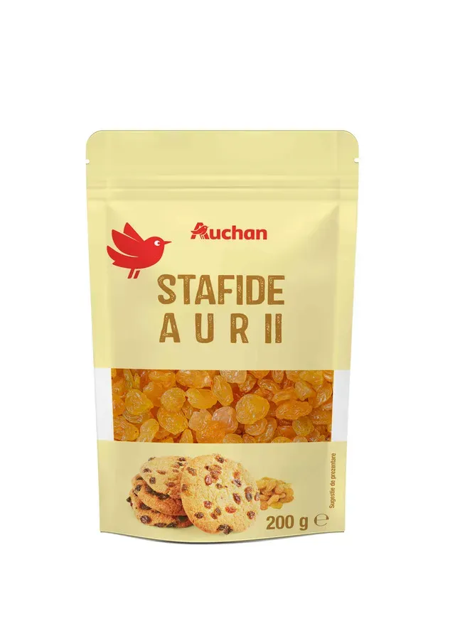 Stafide aurii Auchan, 200 g