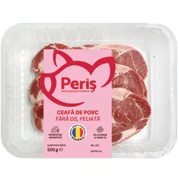 Ceafa de porc, fara os, feliata 500g