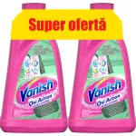 Solutie pentru indepartarea petelor Vanish Oxi Action Extra Hygiene, 2 x 0.94 l