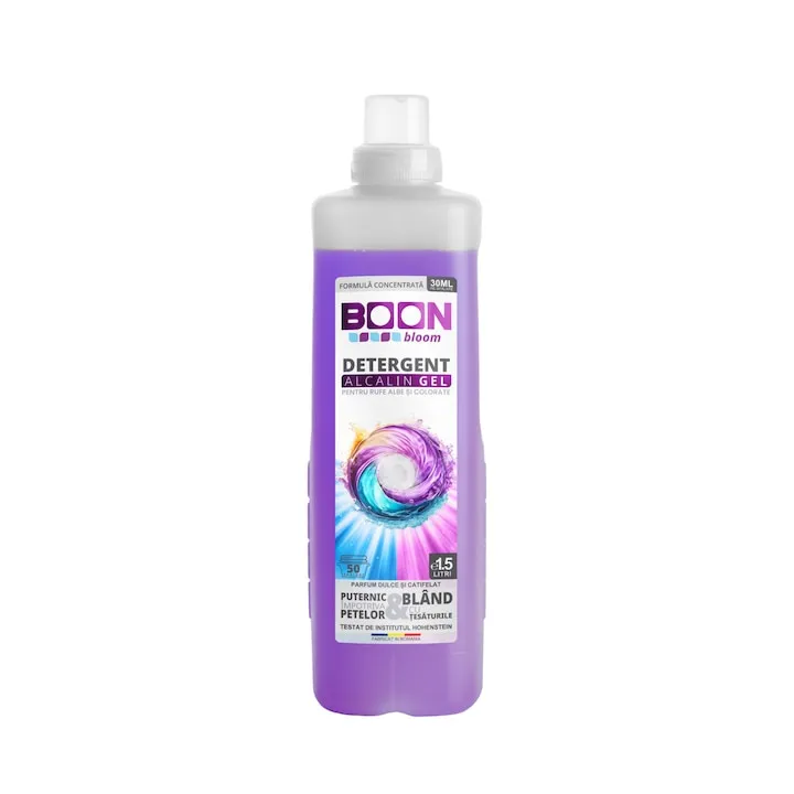 Detergent de rufe lichid BOON Bloom, 50 spalari, 1.5L
