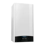 Set centrala Ariston Genus One+ 35 kW, incalzire si ACM, Kit de evacuare inclus + Termostat ambient fara fir Honeywell DT92A + 2 ani extragarantie
